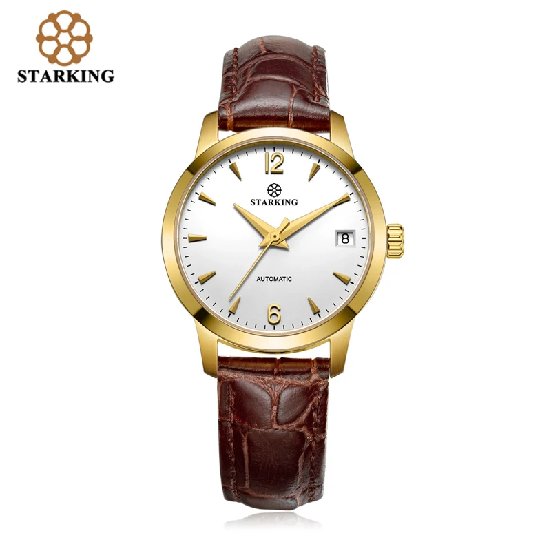 AL0194KL91 STARKING, женские часы, Топ бренд, роскошные, розовое золото, женские часы, нержавеющая сталь, платье, женские часы, механические наручные часы, подарок - Цвет: AL0194KL91