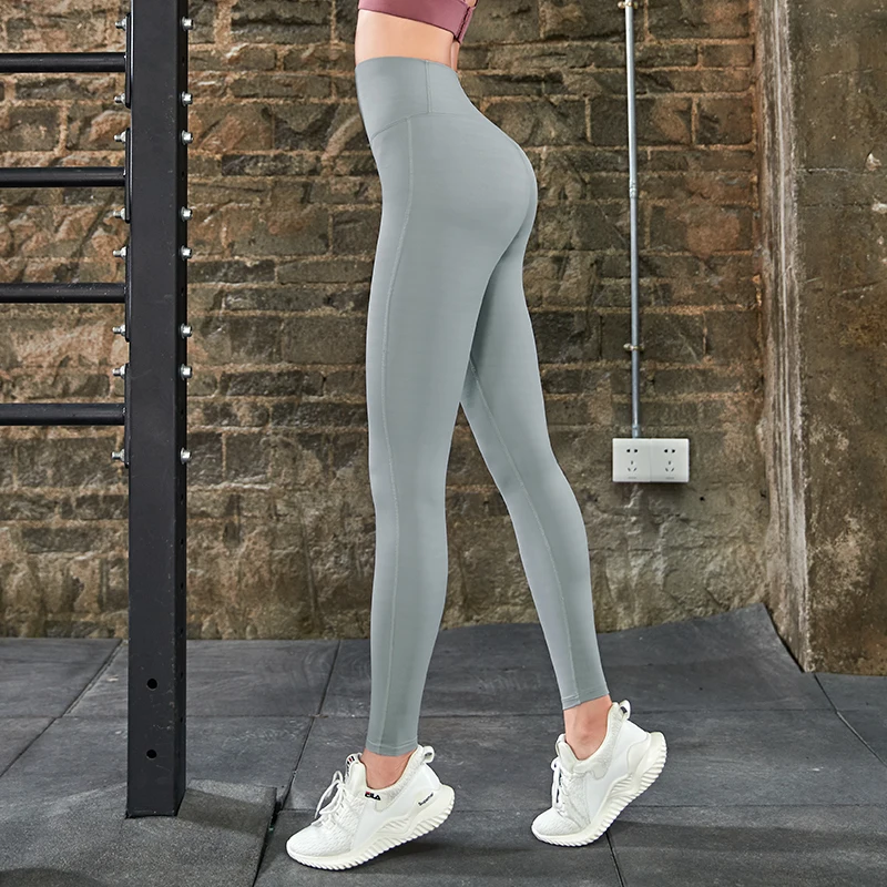 Бесшовные Леггинсы для йоги с высокой талией Колготки женщин спортивная одежда
