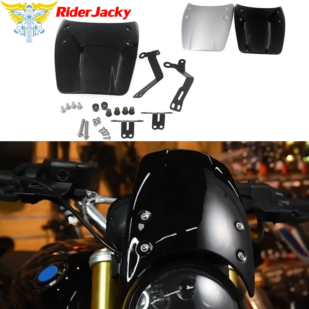 Обтекатель фар мотоцикла дефлектор ветрового стекла для BMW R Nine T RNineT скремблер 2014