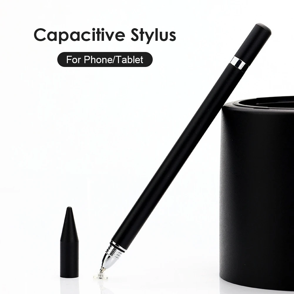 

Мобильный телефон Stylus WK3006 2 в 1, емкостный дисковый Стилус + Шариковая ручка для сенсорных экранов, планшетов, многофункциональная модель