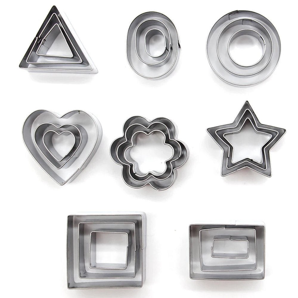 24 шт. простые и практичные рождественские инструменты для украшения тортов из