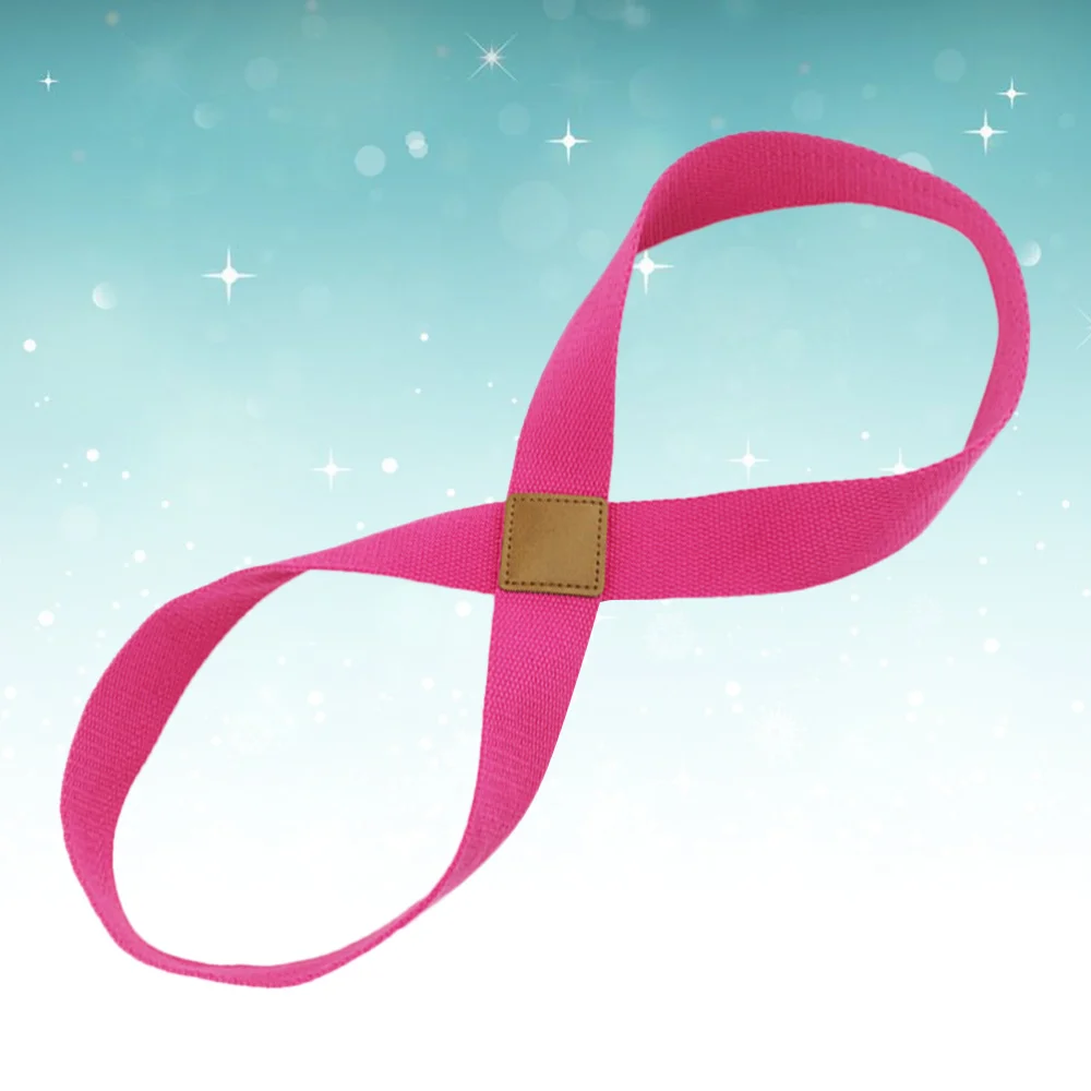 

Exercise Yoga Tension Band Unlimited Stretch Band Gym Rope Fitness Waist Leg Yoga Stretch Strap Yoga Strap Belt Black