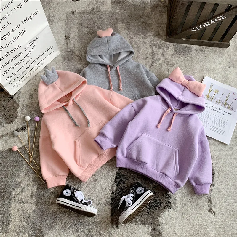 

Boy Girls Long Sleeve hoodie Children's Sweatshirt Bottoming Shirt Children Spring and Autumn Long Sleeves 2021 Cartoon T-shirt