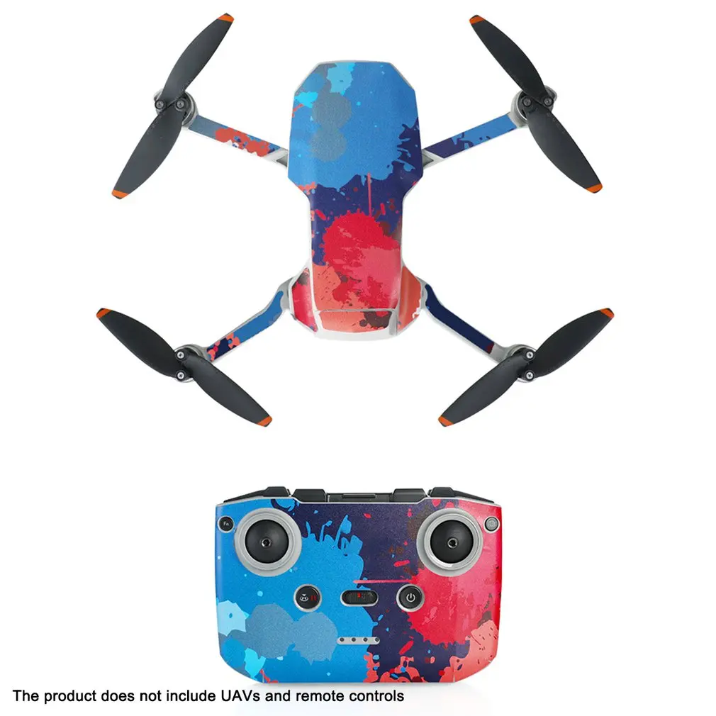 

For DJI Mavic MINI 2 Drone Full Set Of Colorful Sticker Protective Film PVC Waterproof Scratch-proof Full Coverage Skin Parts
