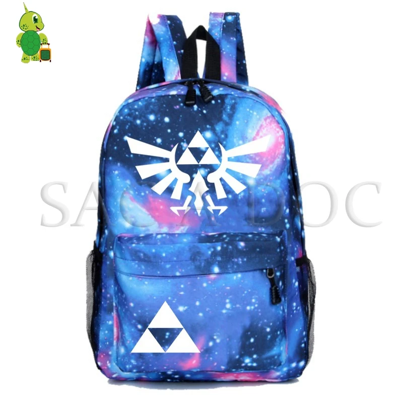 14 Легенда о Зельде игровой рюкзак для Galaxy Link Majora's Mask школьные сумки для подростков девочек мальчиков путешествия рюкзак Детский рюкзак для книг - Цвет: 14