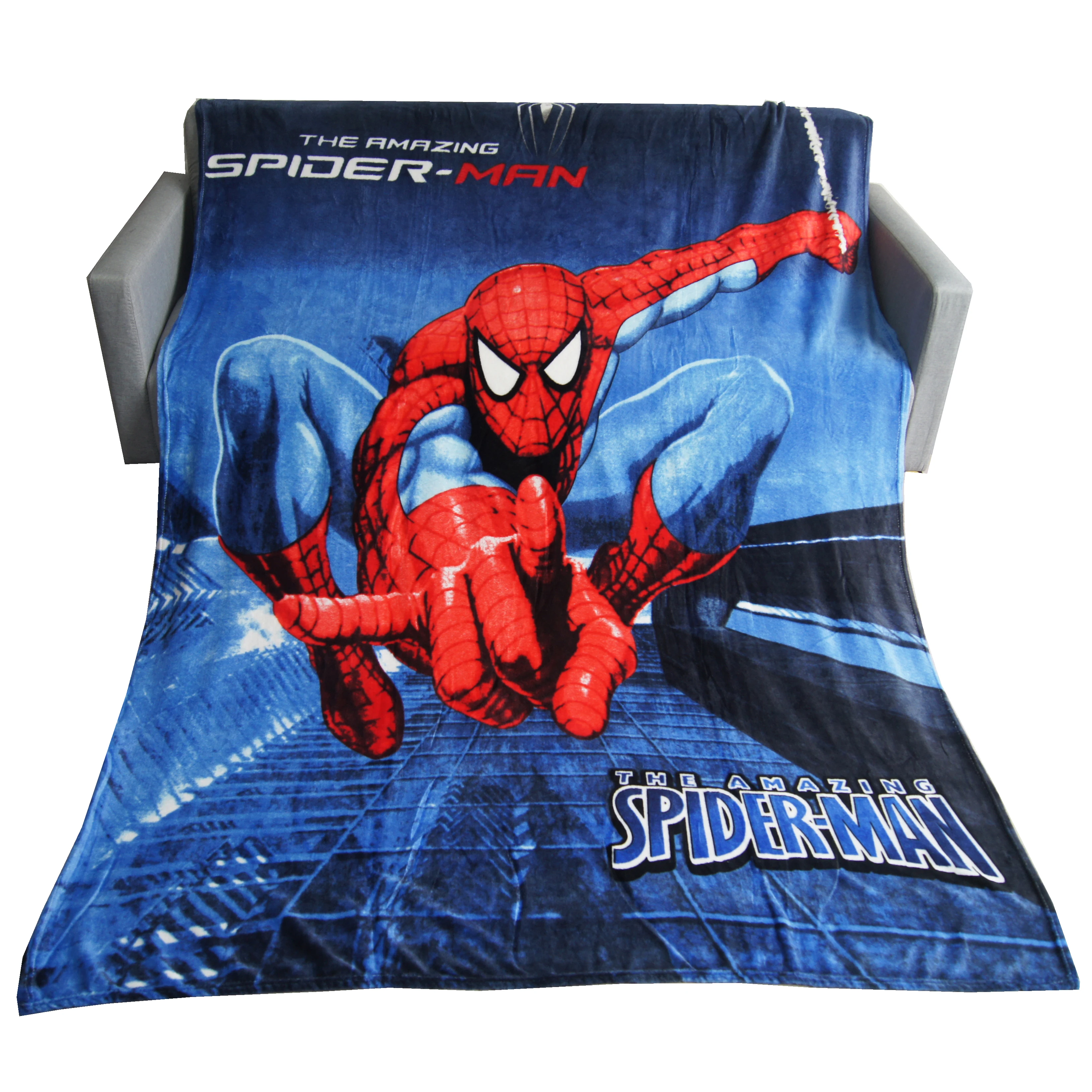 Disney Spiderman Mc Queen детское одеяло из кораллового флиса для мальчиков на кровать/диван