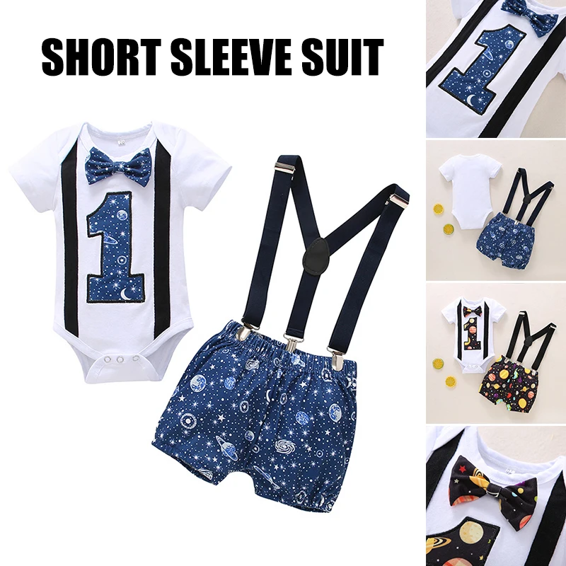 Одежда для новорожденных милая детская одежда костюмы наряд на день рождения