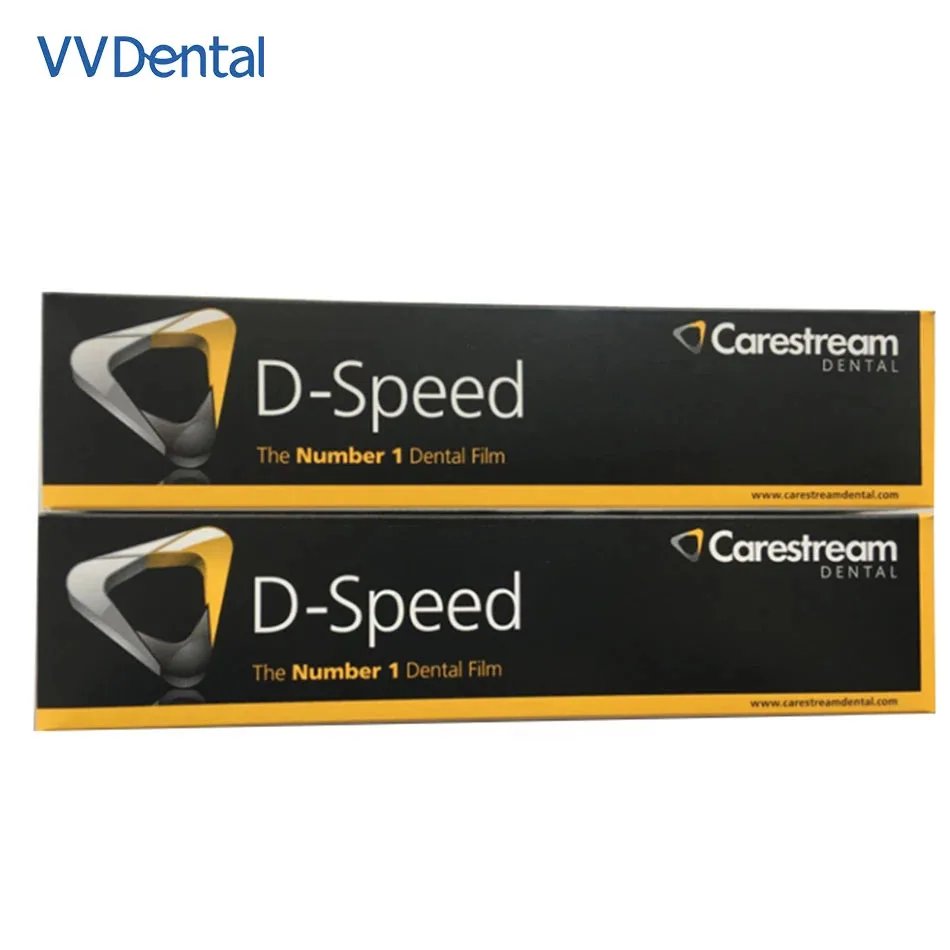 VVDental 100PCS/Box X Ray Film Kodak D-Speed Good Quality Carestream Intraoral Film Dental film Dental Equipment