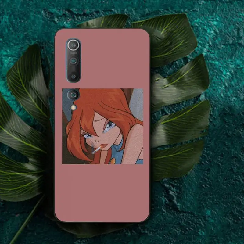 

FHNBLJ Girl Winx Clubs Phone Case for RedMi note 7 8 9 6 5 4 X pro 8T 5A