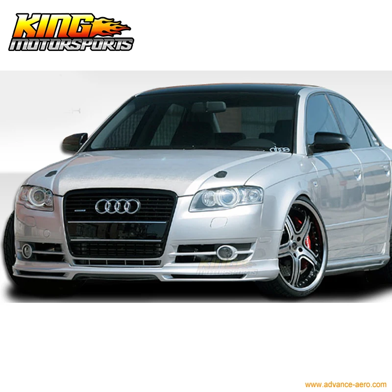 Подходит для 06 08 Audi A4 B7 тип А передний бампер спойлер боди поли уретан Глобальный
