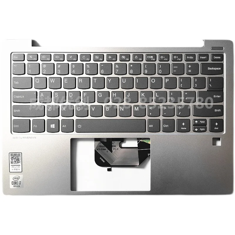 Ноутбук Упор для рук верхняя крышка Topcase с Клавиатура ноутбука Lenovo ideapad S530-13 S530-13IWL