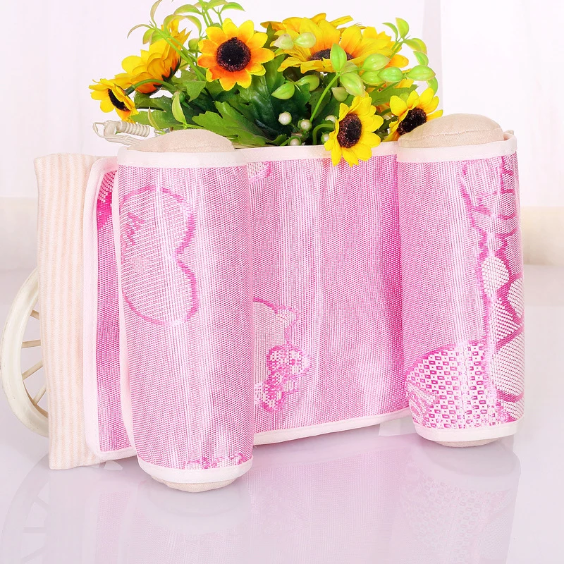 Детская кроватка безопасная детская 100% хлопок антирулон подушка для сна