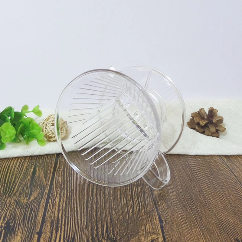 Многоразовая чашка-фильтр для кофе ручная заварка коническая форма Кофеварка