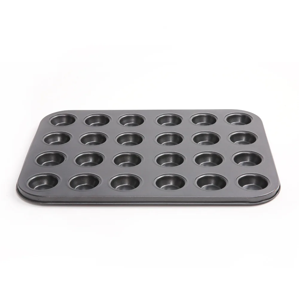 

Mini 24 Non-stick Cake Mould Mini Pudding Baking Tray Muffin Cup Baking Mould