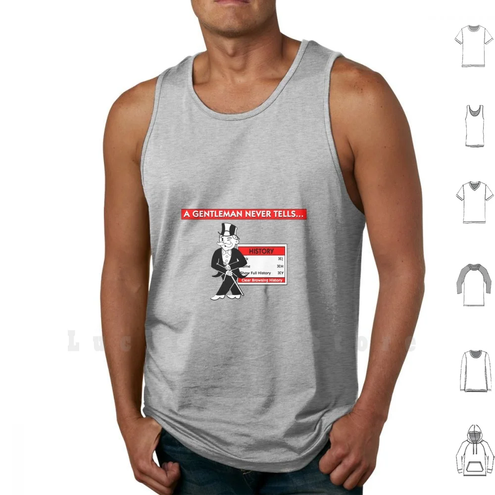 

The Gentleman Of The Internet Tank Tops Vest Sleeveless Geek Humor Parody Internet Funny Comedy Humor Geek Joke Witty Smart
