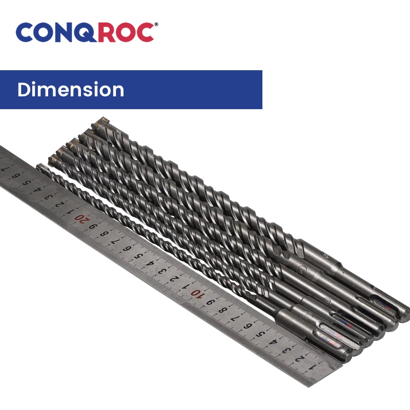 260 мм SDS Plus сверло для каменной кладки с твердосплавным наконечником 6 | 8 10 12 14 16