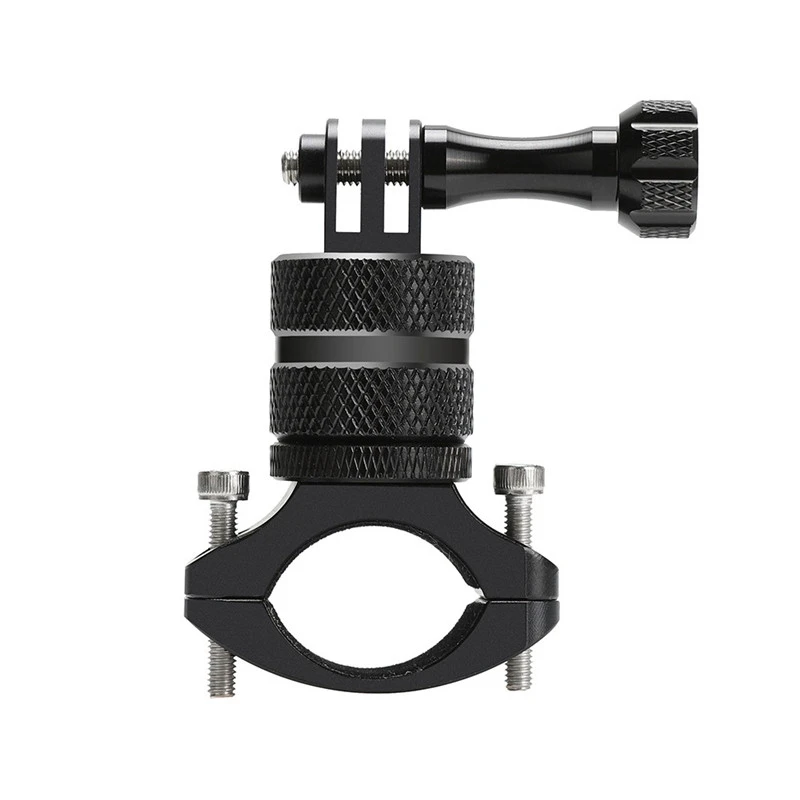 

Aluminum Bike Bicycle Handlebar Mount 360 Degrees Rotary Mountain Bike Rack Mount For Gopro Hero 9 8 7 6 5 Session AKASO Campark