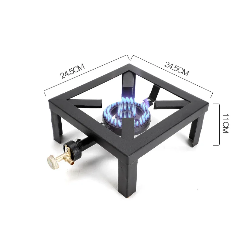 Чугунная горелка отличного качества кухонная для приготовления пищи пропан