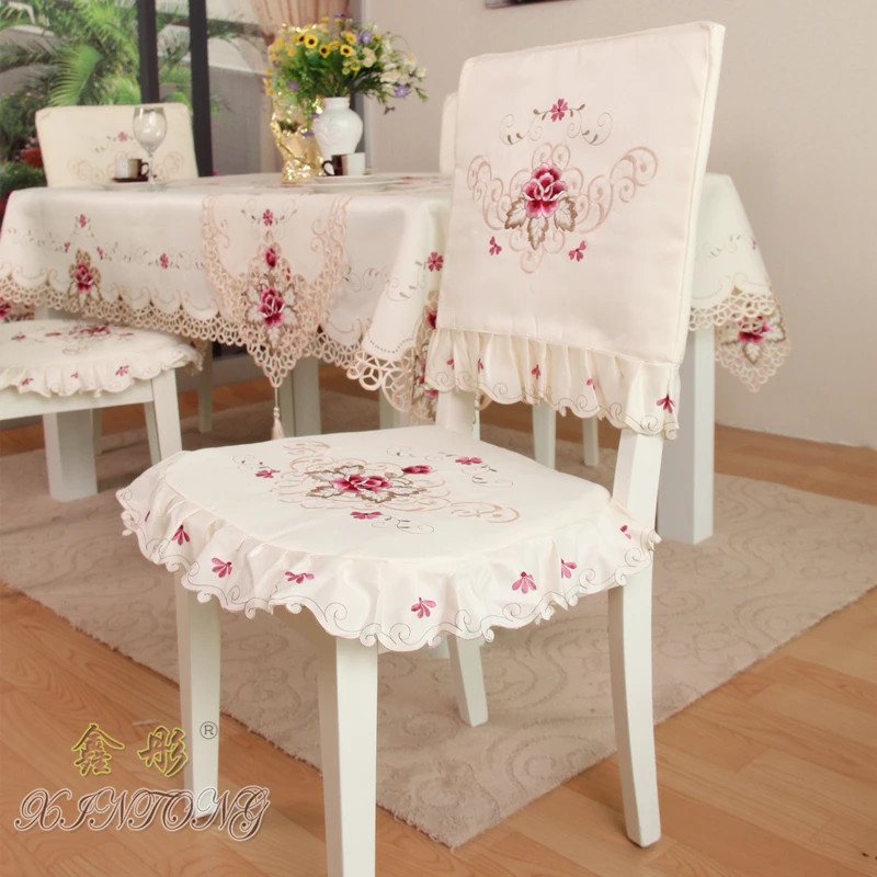 Популярная европейская скатерть в рустикальном стиле роскошная для обеденного