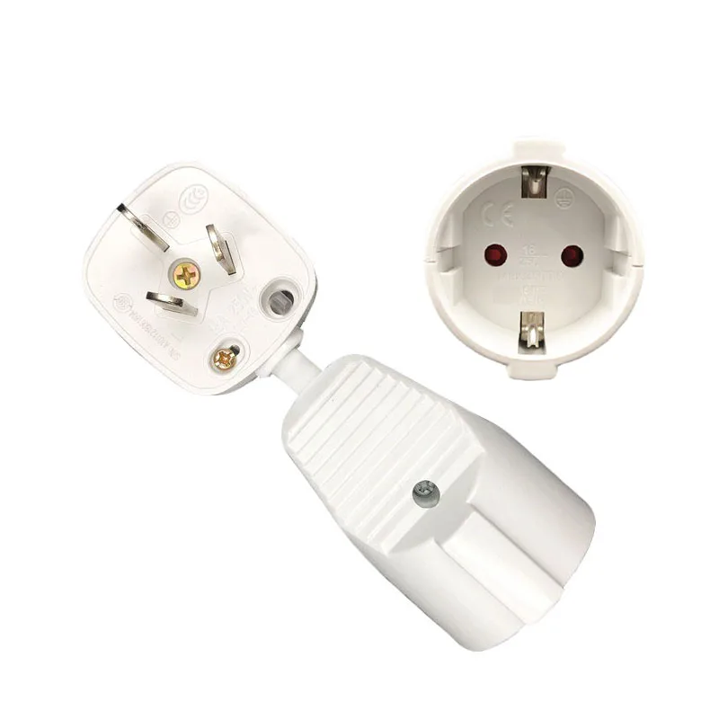 Удлинительный шнур для преобразования электроприборов переходник с вилкой