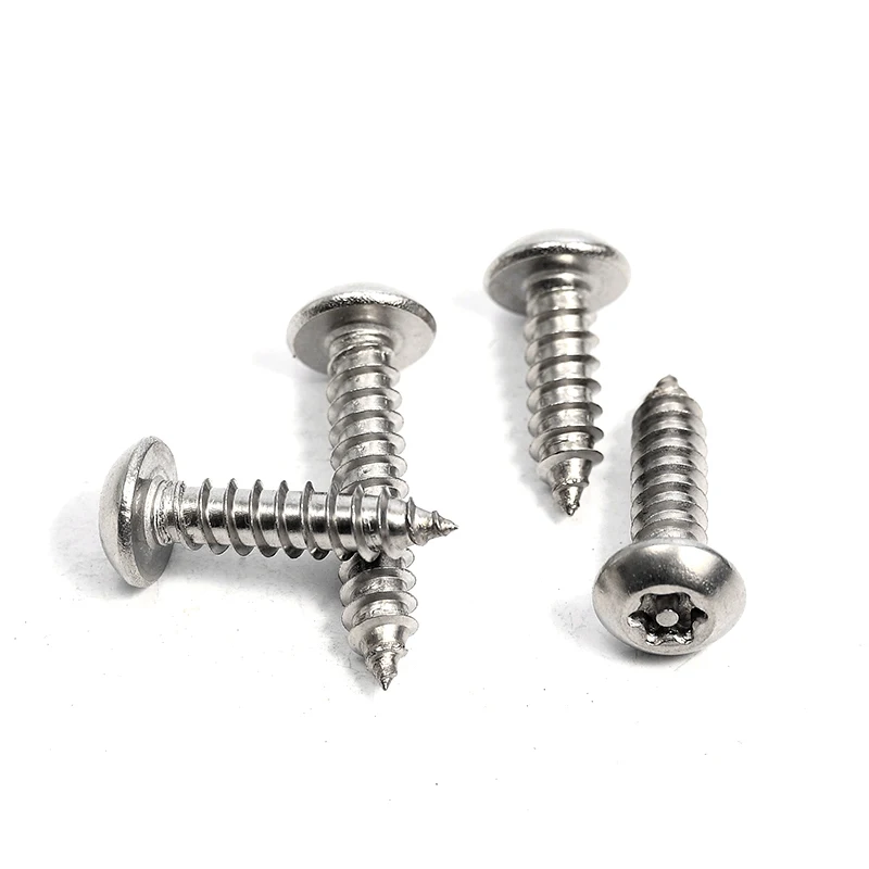 Самонарезающий винт Torx из нержавеющей стали с круглой головкой и стойкой ST2.9 3 5 9 4