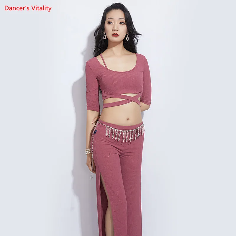 Новая одежда для танца живота летняя взрослых начинающих танец тренировочная