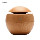 130MLRgb USB Ультразвуковой Арома-распылитель ультразвуковой увлажнитель, туманообразователь, Воздухоочистители 7 цветов изменить светодиодный ночной Светильник для домашнего офиса