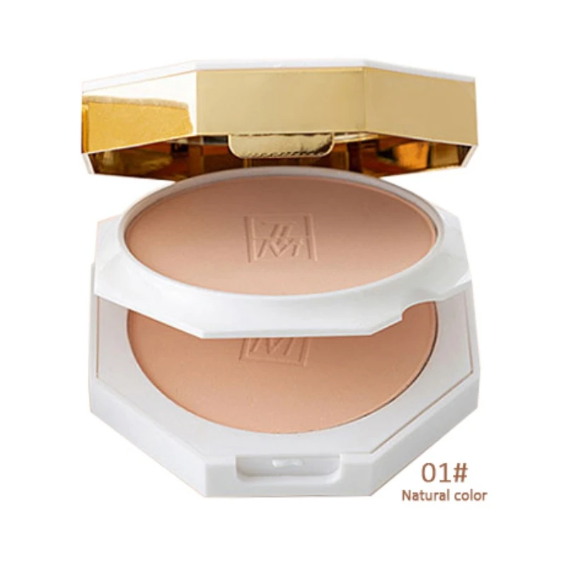 Мраморная пудра для макияжа лица 2 цвета бронзер хайлайтер мерцающая