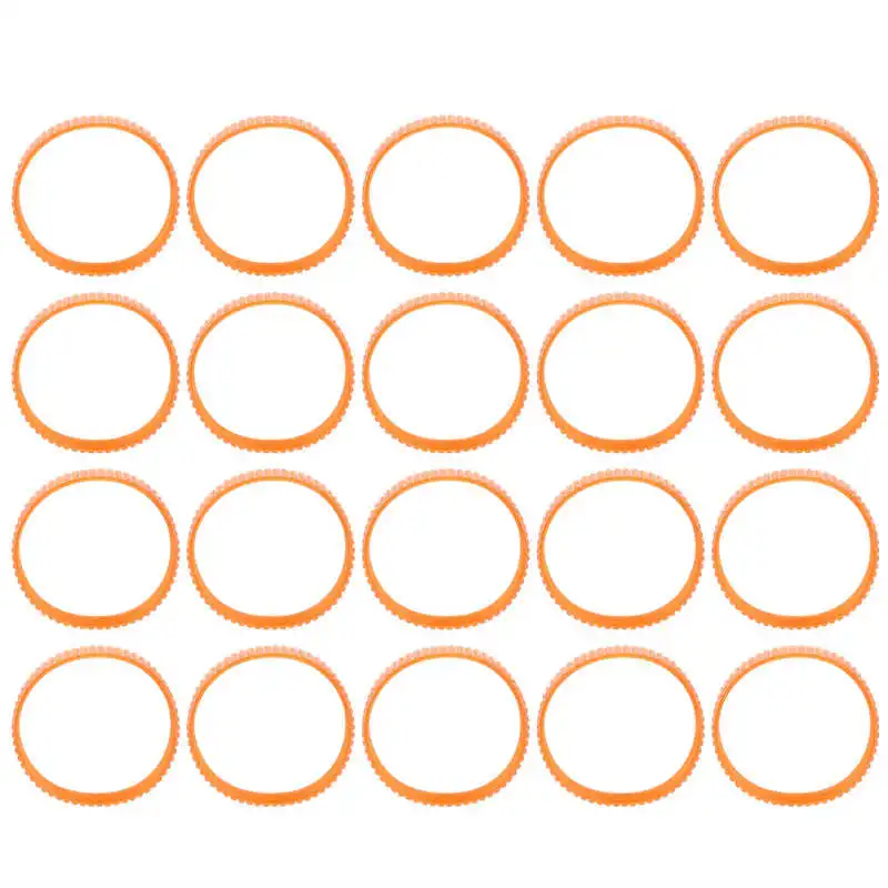 

20Pcs Transmission Drive Belts Electric Planer Fit for Makita BKP180 KP0800 FP0800 N1923BD Rubber Driving Belt