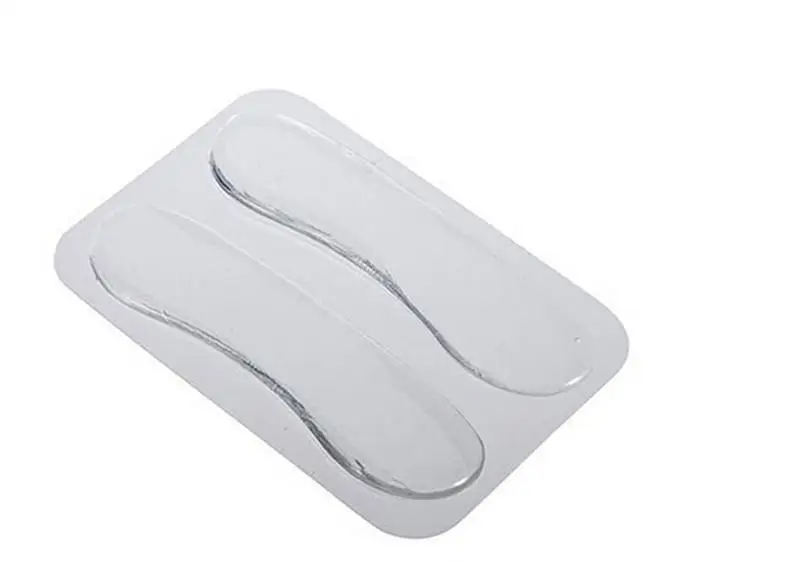 

1 Pair Feet Insoles Invisible Cushion Silicone Gel Heel Liner Shoe Pads Foot Care