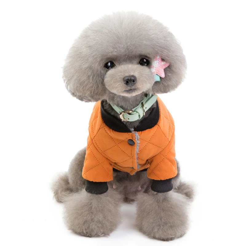 RFWCAK жилет для собак Одежда Рождественская одежда ветрозащитная осень-зима