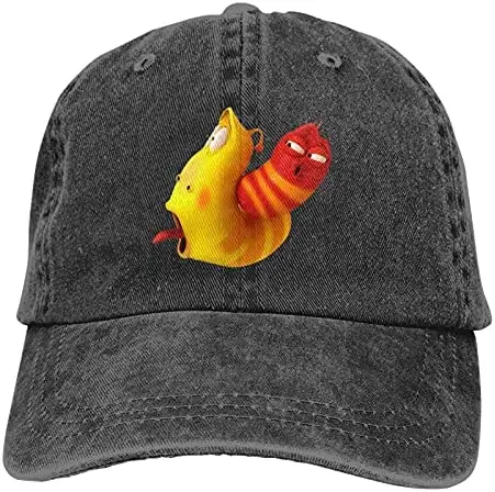 

Hat Cap Unisex Lar-va Baseball Cap Adjustable Mesh Back Dad Ball Hatscustom Logo