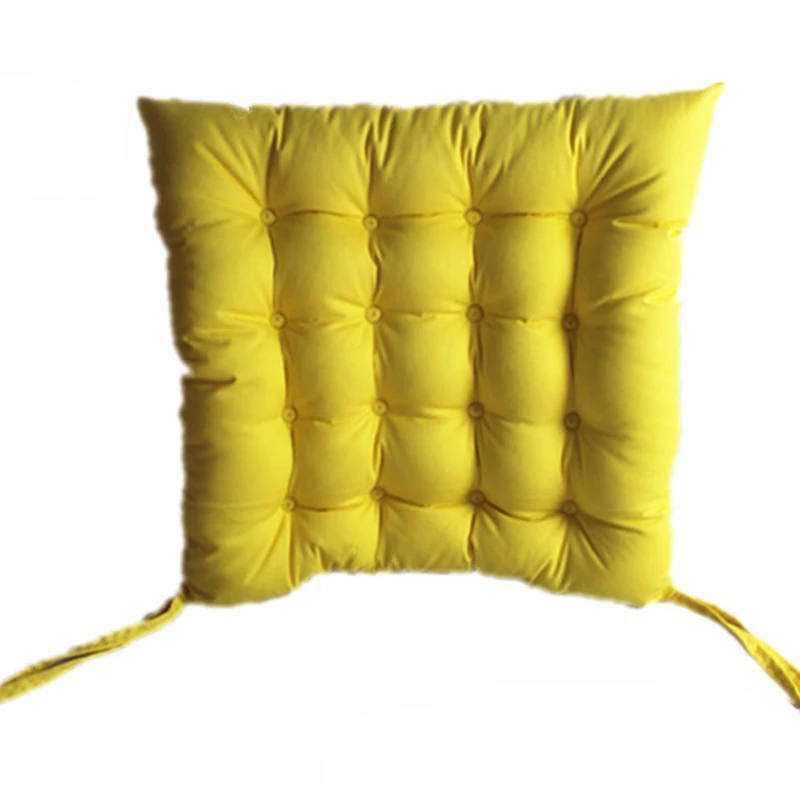Chair Cushion Seat Pads Dining Kitchen With Tie On Garden Patio Removable Covers |