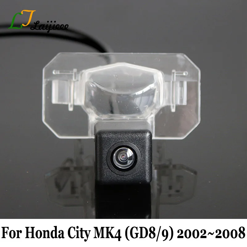 

Зеркало заднего вида Камера для Honda City MK4 GD8 GD9 2002 2004 2005 2006 2007 2008 автомобиля HD Ночное видение Резервное копирование Камера парковочная камера