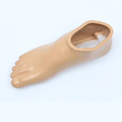 Tablero de pie protésico, cubierta de pies de fibra de carbono, funda de piel de 22 ~ 27cm, accesorios, piezas de extremidades artificiales, prótesis
