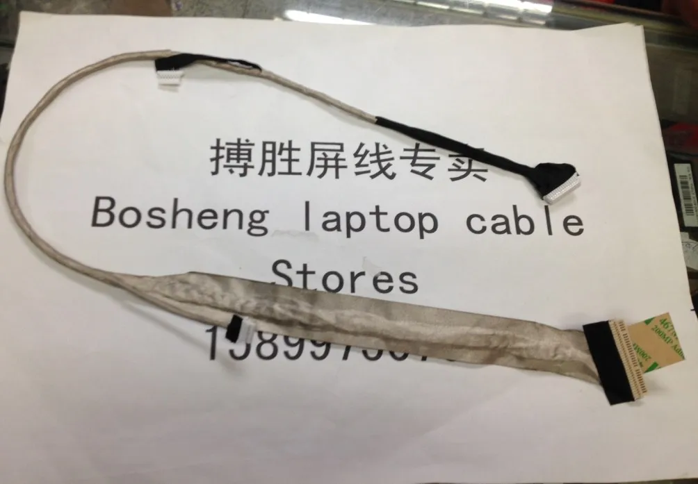 Ленточный кабель со светодиодным дисплеем для ноутбука Lenovo F50 F50A F50G F50M Y500 F50GX F50Q F50Z