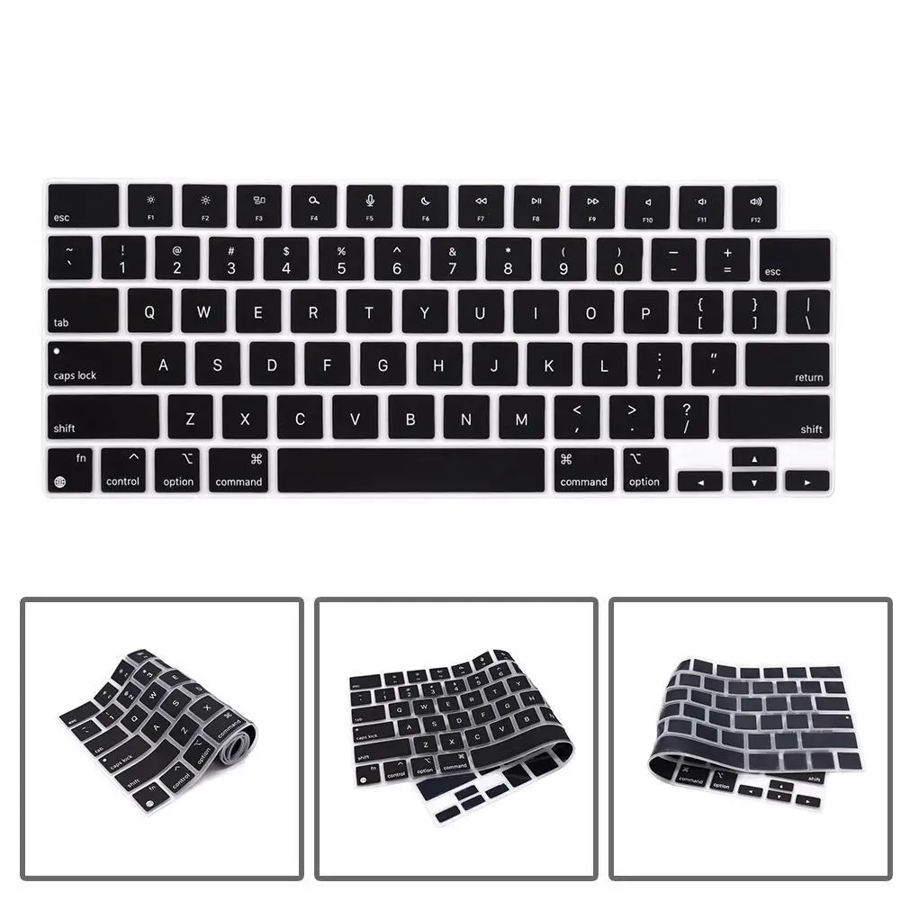 

Ультратонкий Прозрачный чехол для клавиатуры из ТПУ для Macbook Pro14, модель 2442, для Macbook Pro16, модель A2485, антистатический водонепроницаемый