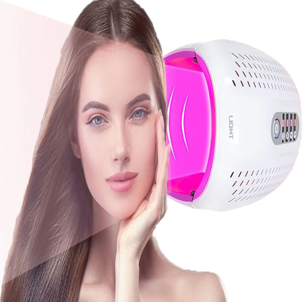 IDEAREDLIGHT 7 Colours Red Light Therapy Mask Infrared Aesthetics Beauty Appliances Infrared Led Full Face Cosmetology Devices