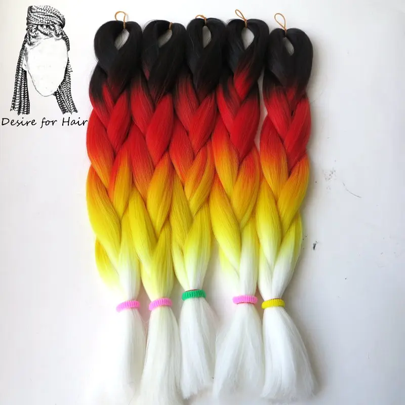 Зеленый Desire for hair 24 дюйма 100 г bling Блестки для волос mix большие синтетические косы плетение волос для наращивания - Цвет: Зеленый
