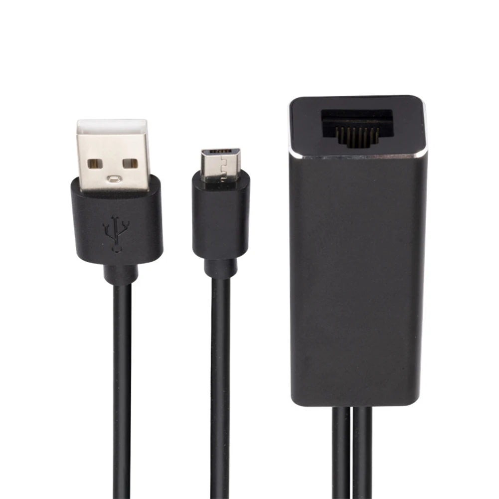 

Адаптер Micro USB на RJ45, 100 Мбит/с, для Chromecast/Fire TV Stick