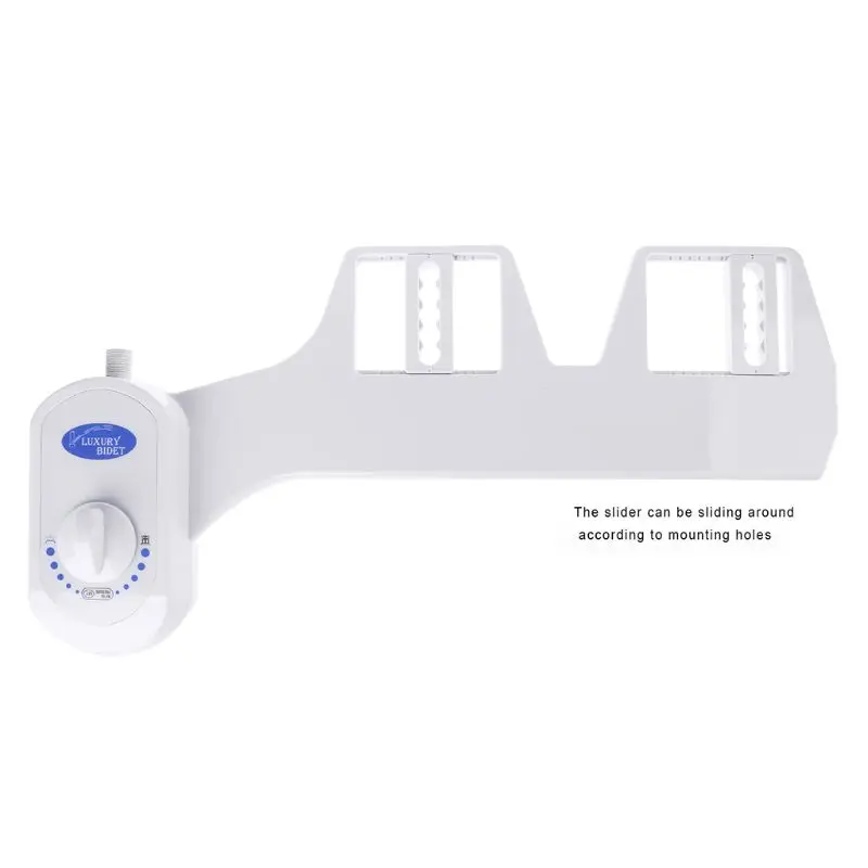 

Bidet Toilet Seat Single Nozzle Fresh Water Spray Non-Electric Bidet Attachment