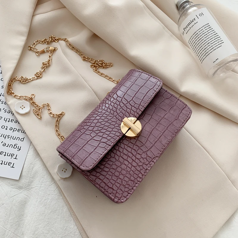 

New Woman Shoulder Bag Fashionable Simple Chain Messenger Bag High Quality Luxury Designer Handbag 2021 New Female Underarm Bag