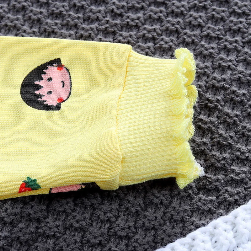 

New Spring Childrens Sweater Boys And Girls Long-sleeved T-shirt Baby Bottoming Shirt Cartoon Kids Clothing Cotton Sweater