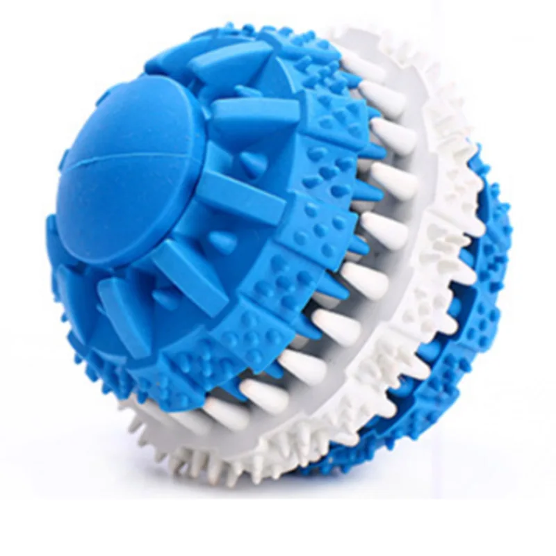 

Hot Milky Rubber Gear Grinding Ball 6cm Pet Dog Cleaning Tooth Molar Tools Toys FQ-ing