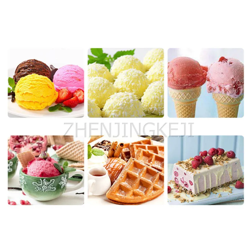 

220V Commercial Hard Ice Cream Machine Fully Automatic Desktop Restaurant Chain Chocolate Taro Hard Processing Equipment 1400W