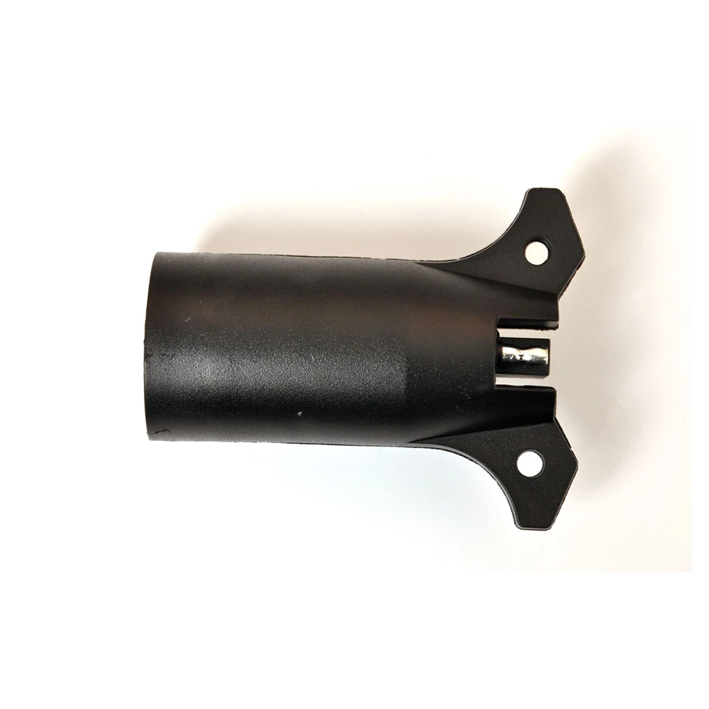 

12V 7 Way Round to 4 Pin Flat Trailer Connector Plug Light Adapter Plug Boat RV for American Cars