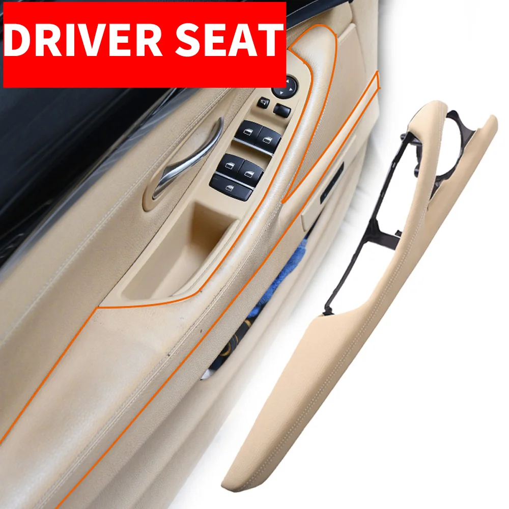 Роскошное кожаное сиденье для водителя LHD внутренняя дверная ручка автомобиля