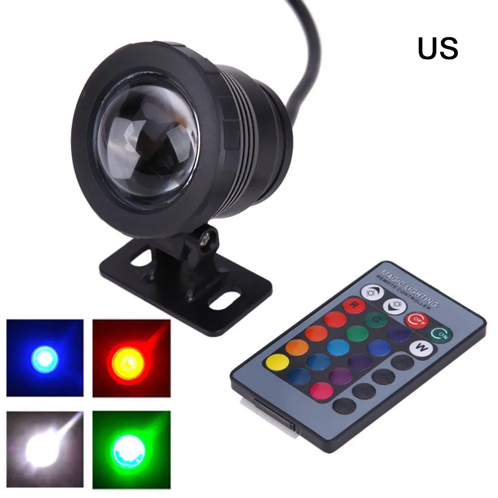 Светодиодный прожектор уличные водонепроницаемые точечные лампы RGB с