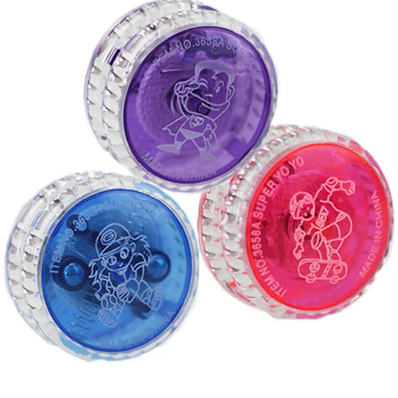 Новинка 1 шт. случайный цвет мигание шар YoYo механизм сцепления Классические