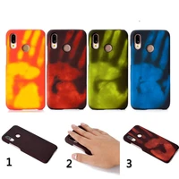 thermal heat induction change color phone case for huawei mate 10 20 30 pro p20 p30 pro lite nova 3e sensor protective cover